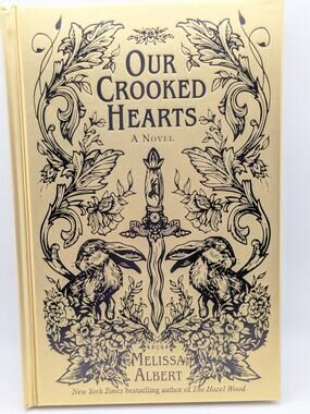 THE BOOKISH BOX Our Crooked Hearts Hardcover Signed MELISSA ALBERT Exclusive